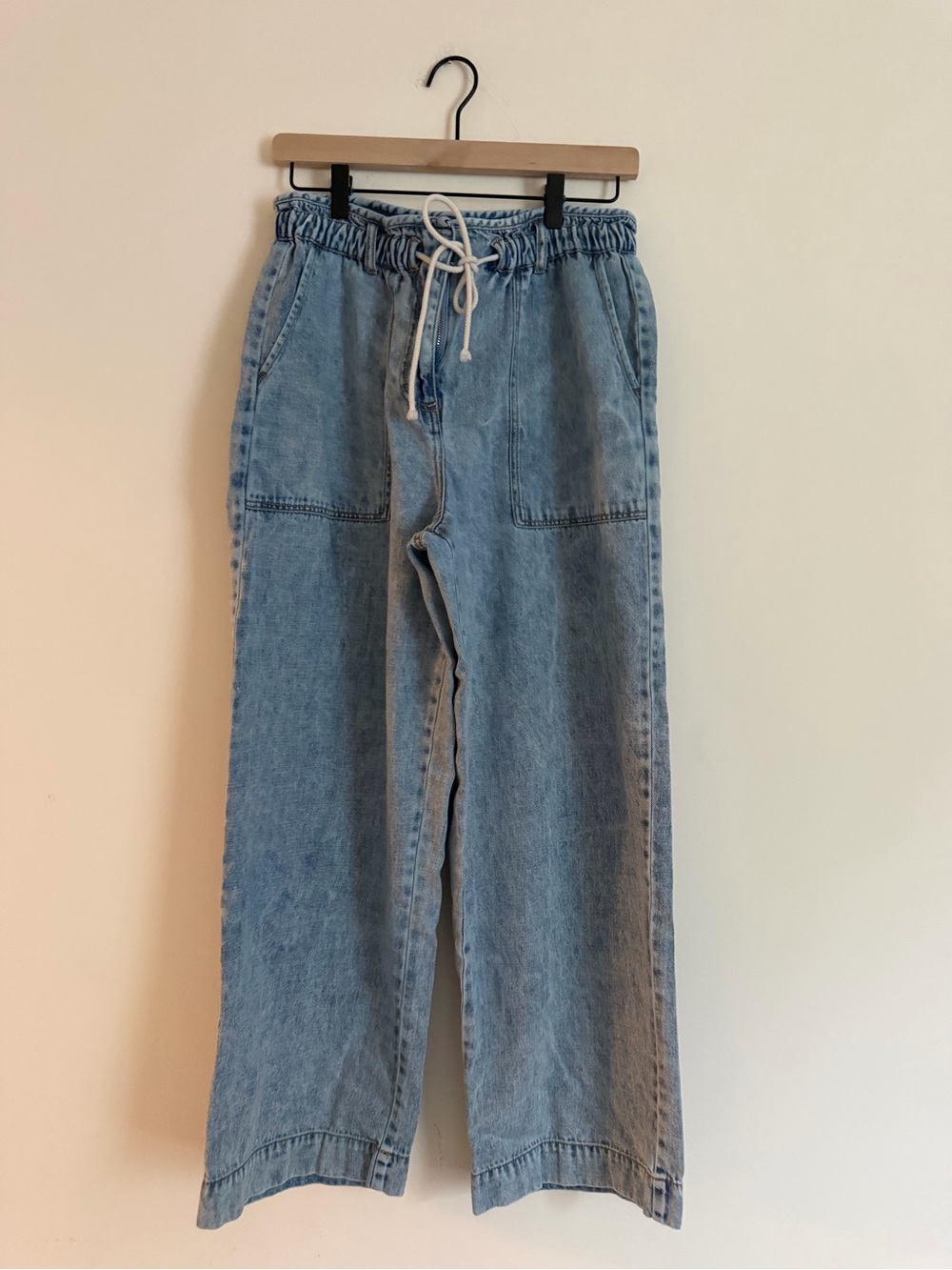Rails Ryan Jeans  Drawstring Wide-Leg Jeans